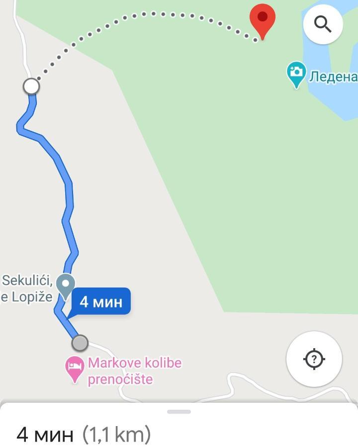 Markove Kolibe 1, Uvac,Vecaa Sjenica Extérieur photo